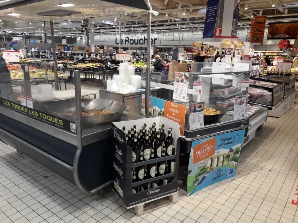 Stand Les Toqués — Carrefour Ollioules
